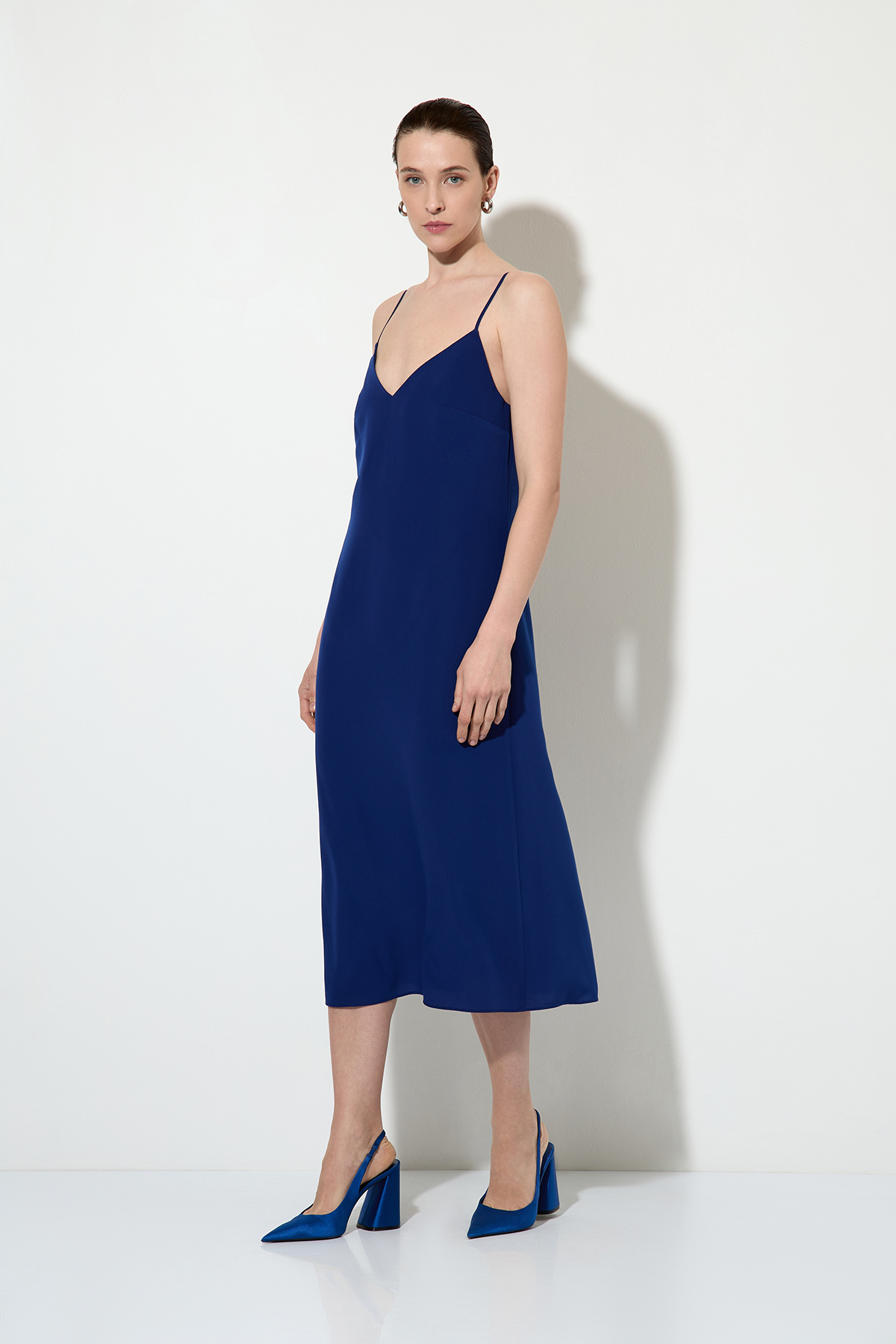 Combination dress , пол female, цвет синий, фото №3