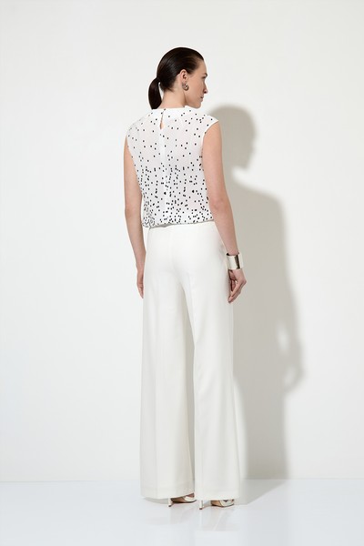 Брюки VASSA&Co, пол женский, цвет белый, фото №5