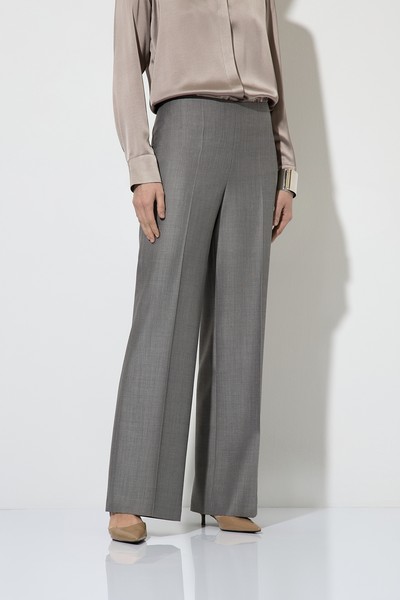 Брюки VASSA&Co, пол женский, цвет серый, фото №11