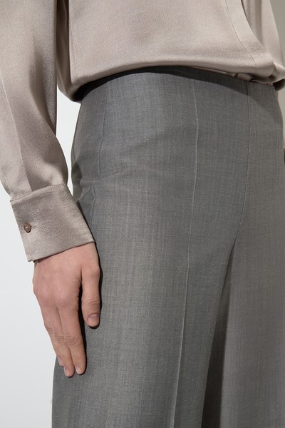 Брюки VASSA&Co, пол женский, цвет серый, фото №12