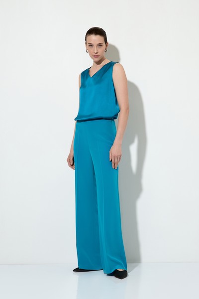 Брюки , пол женский, цвет зеленый, фото №3