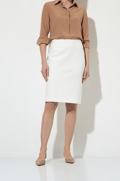 Skirt VASSA&Co, пол female, цвет white, фото №3