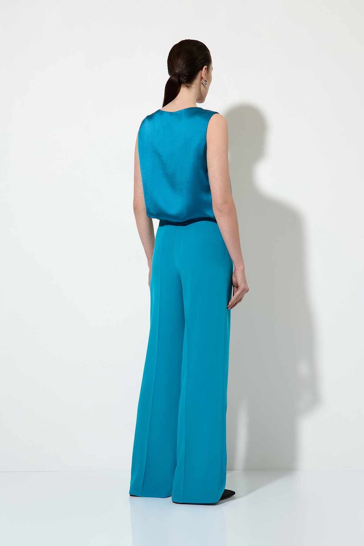 Брюки , пол женский, цвет зеленый, фото №4