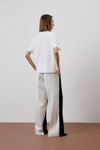 Футболка VASSA CODE, пол female, цвет white, фото №4