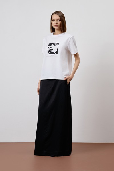 Футболка VASSA CODE, пол женский, цвет белый, фото №3