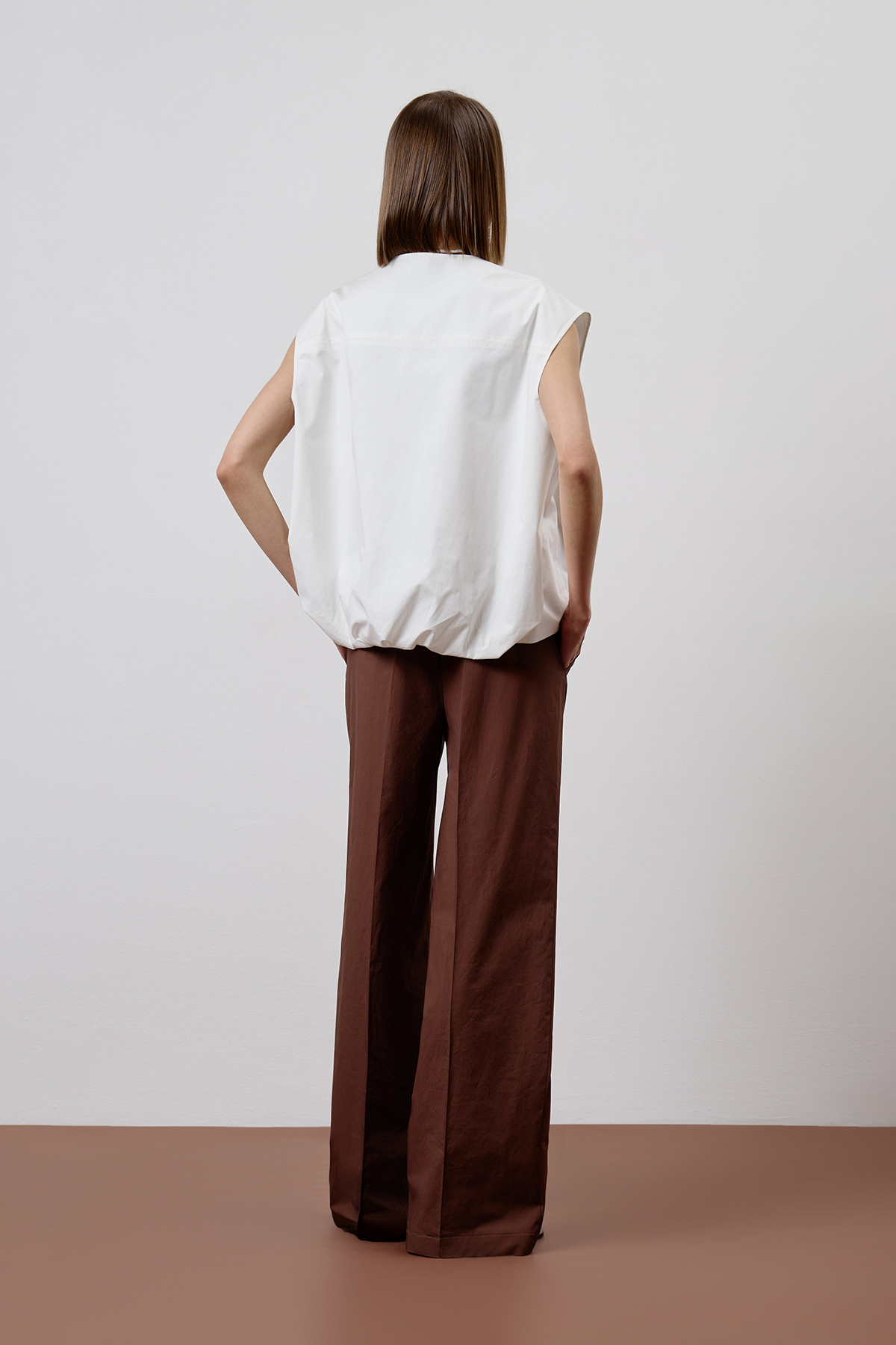 Жилет VASSA CODE, пол женский, цвет белый, фото №4