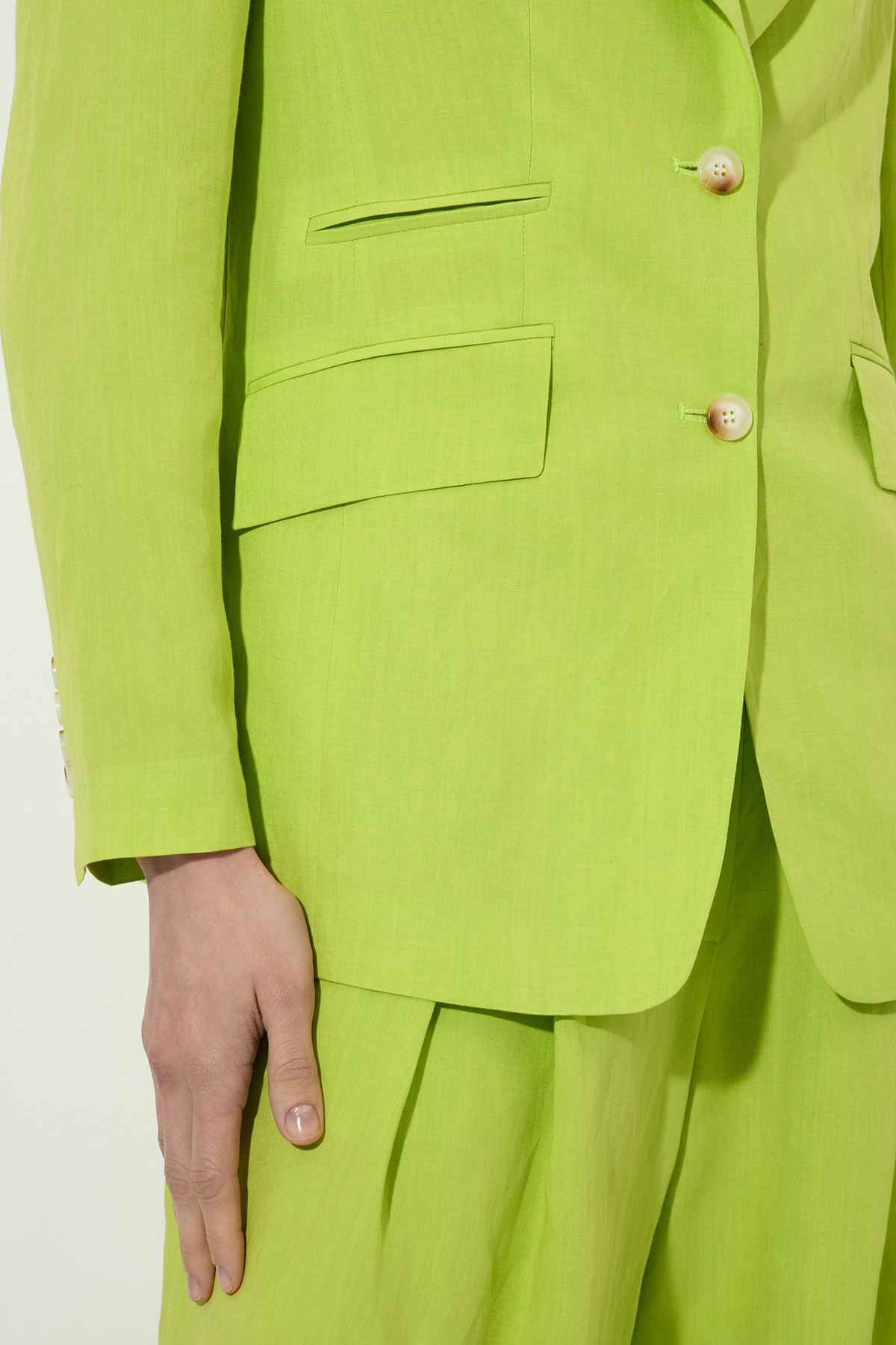 Jacket VASSA&Co, пол female, цвет зеленый, фото №4