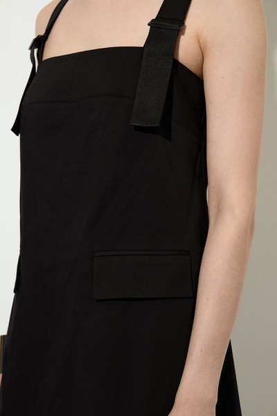 Платье-сарафан VASSA&Co, пол женский, цвет черный, фото №4