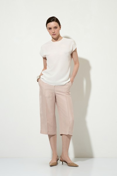 Бриджи , пол женский, цвет бежевый, фото №2