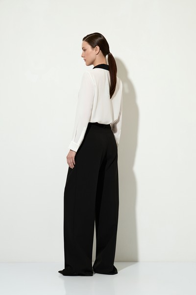 Блузка с английским воротником VASSA&Co, пол женский, цвет белый, фото №3