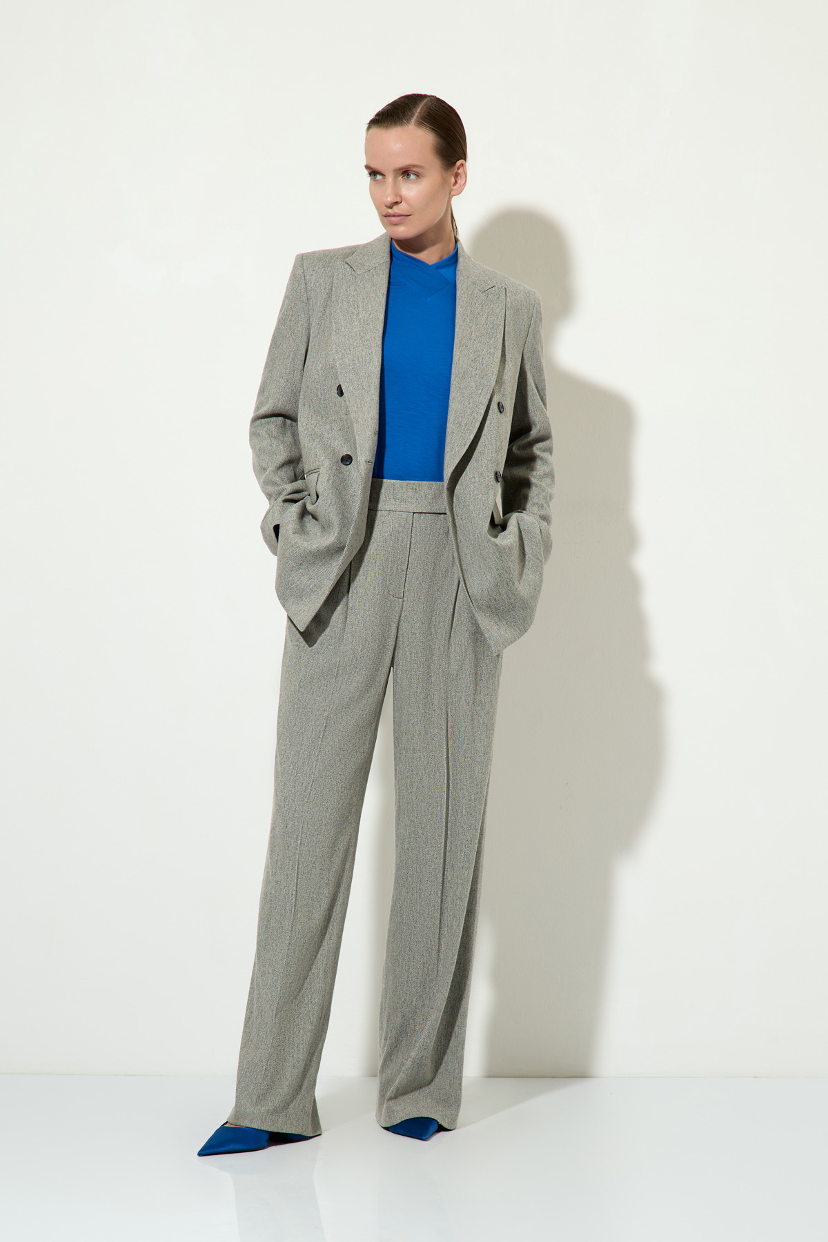 Водолазка VASSA&Co, пол женский, цвет синий, фото №3