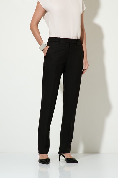 Базовые брюки VASSA&Co, пол женский, цвет черный, фото №2