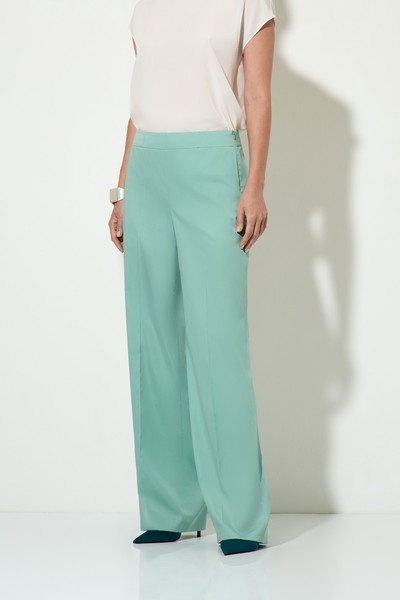 Брюки VASSA&Co, пол female, цвет зеленый, фото №3