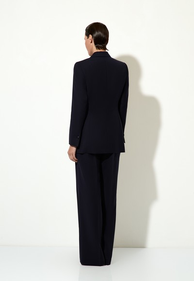 Двубортный жакет VASSA&Co, пол женский, цвет синий, фото №3