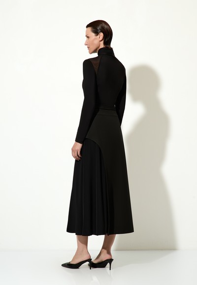 Юбка-трансформер VASSA&Co, пол женский, цвет черный, фото №3