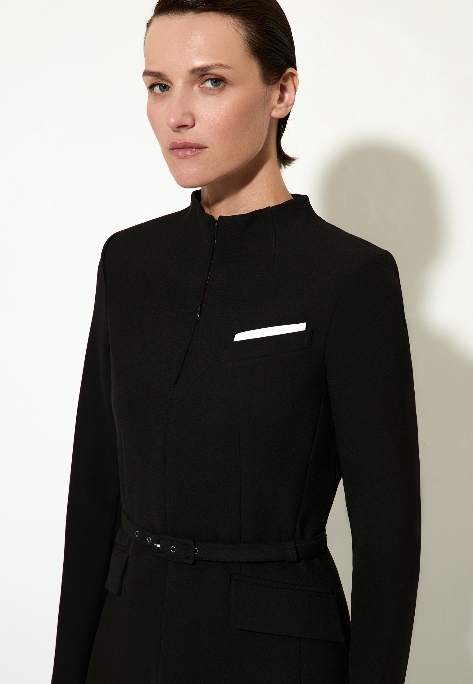 Платье VASSA&Co, пол женский, цвет черный, фото №2