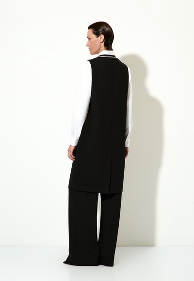 Платье-сарафан VASSA&Co, пол женский, цвет черный, фото №4