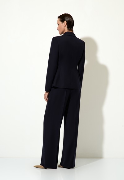 Жакет темно-синий VASSA&Co, пол женский, цвет синий, фото №3