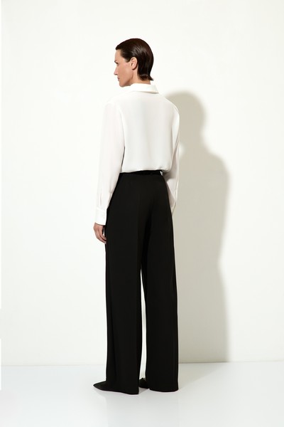 Блузка с контрастными вставками VASSA&Co, пол женский, цвет белый, фото №4