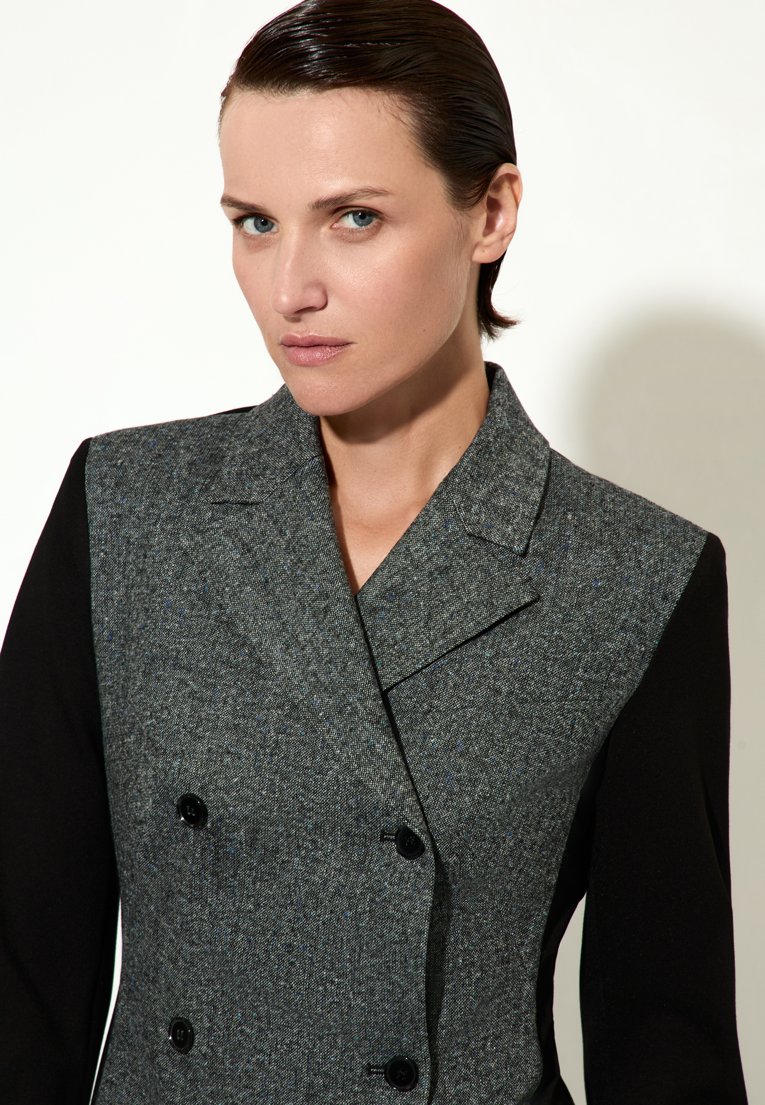 Платье-жакет VASSA&Co, пол female, цвет серый, фото №2