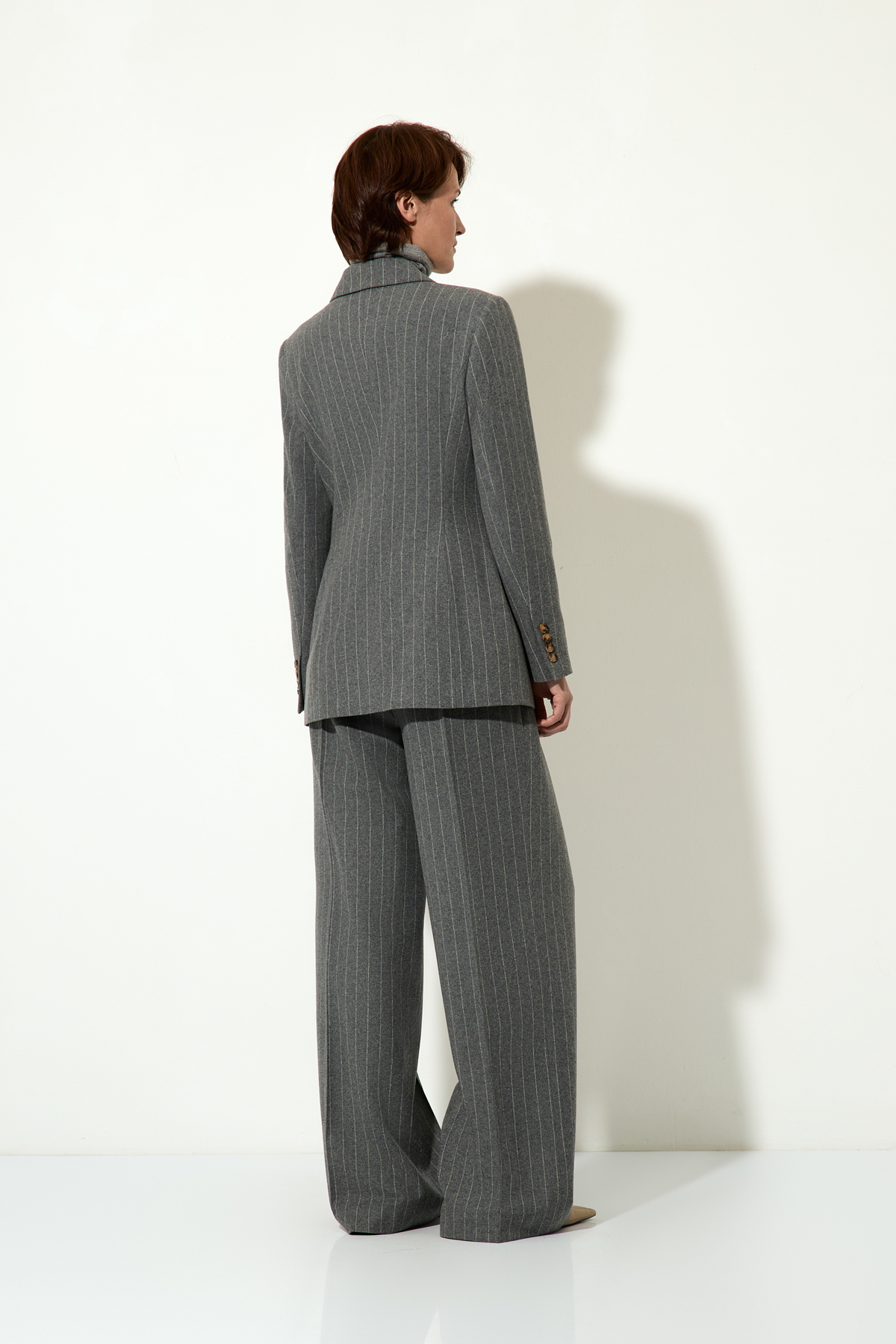 Жакет женский VASSA CODE, пол женский, цвет серый, фото №4