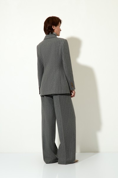 Жакет женский VASSA CODE, пол женский, цвет серый, фото №4