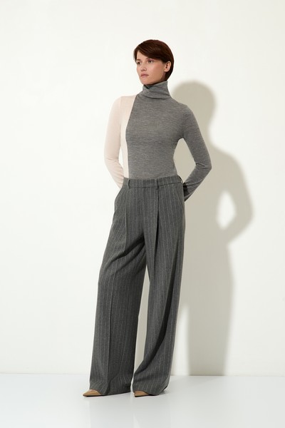 Брюки женские VASSA&Co, пол женский, цвет серый, фото №2