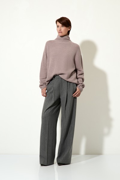 Брюки женские VASSA&Co, пол женский, цвет серый, фото №5