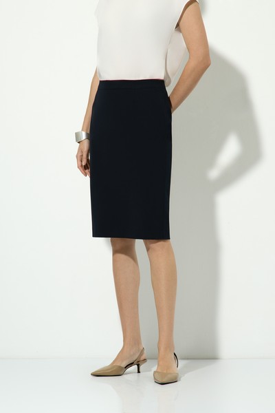 Юбка-карандаш VASSA&Co, пол женский, цвет синий, фото №3