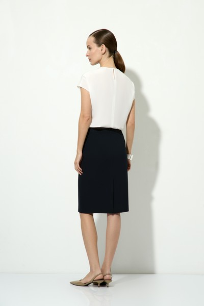 Юбка-карандаш VASSA&Co, пол женский, цвет синий, фото №5