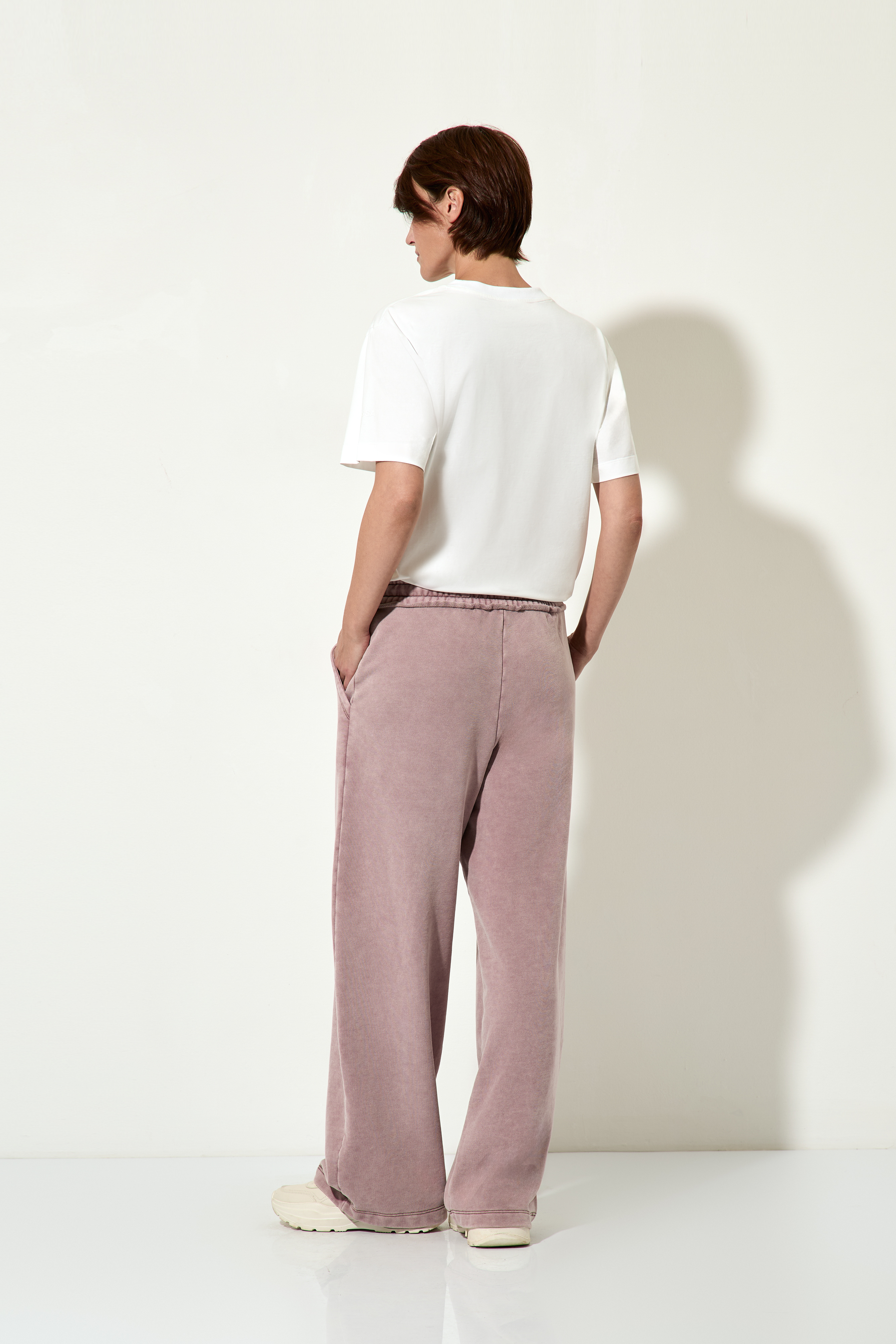 Брюки трикотажные спортивные VASSA CODE, VASSA&Co, пол female, цвет purple, фото №4