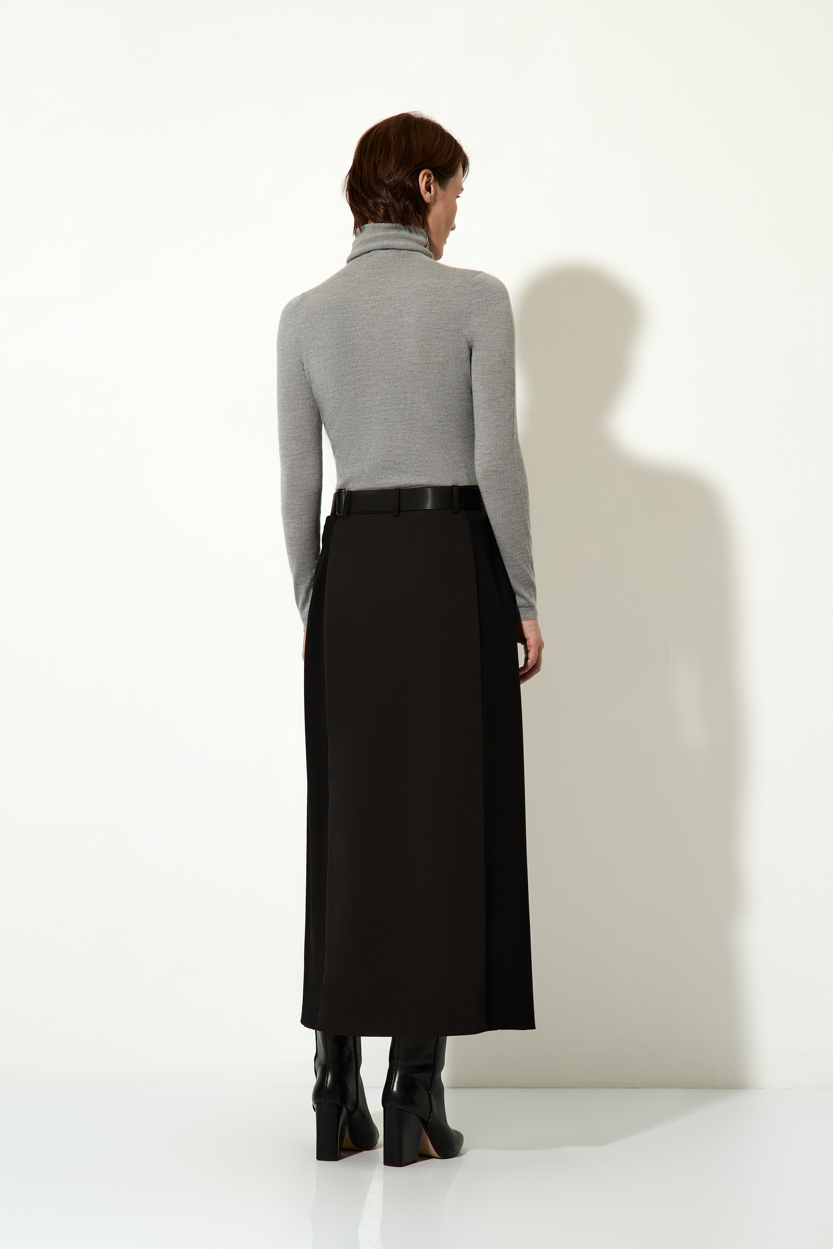 Юбка VASSA CODE, пол женский, цвет черный, фото №2