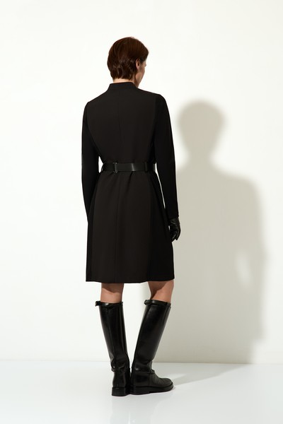 Платье VASSA CODE, пол женский, цвет черный, фото №3