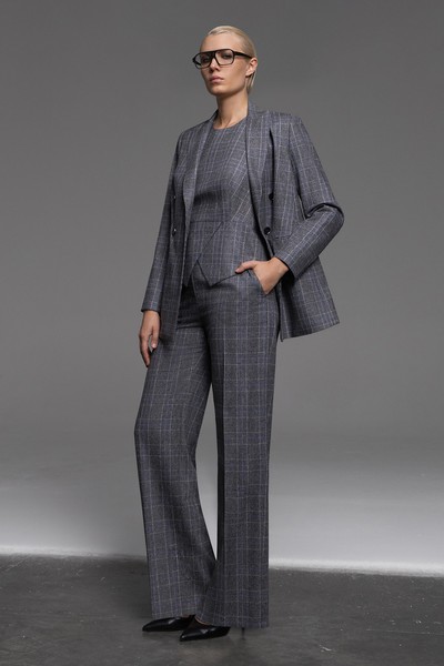 Жилет с открытыми плечами VASSA&Co, пол женский, цвет серый, фото №6