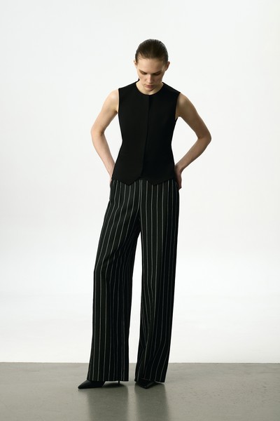 Жилет VASSA&Co, пол женский, цвет черный, фото №2