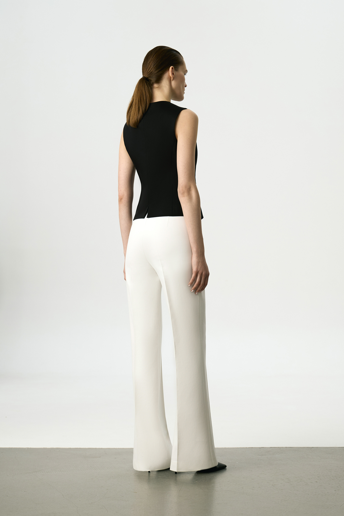 Жилет VASSA&Co, пол женский, цвет черный, фото №5