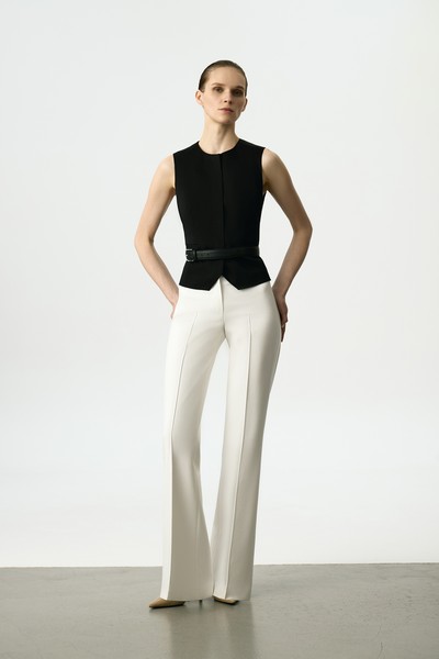 Жилет VASSA&Co, пол женский, цвет черный, фото №3