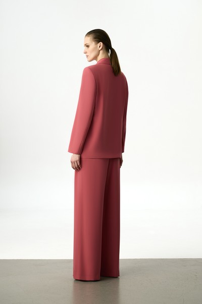 Жакет розовый VASSA&Co, пол женский, цвет розовый, фото №9