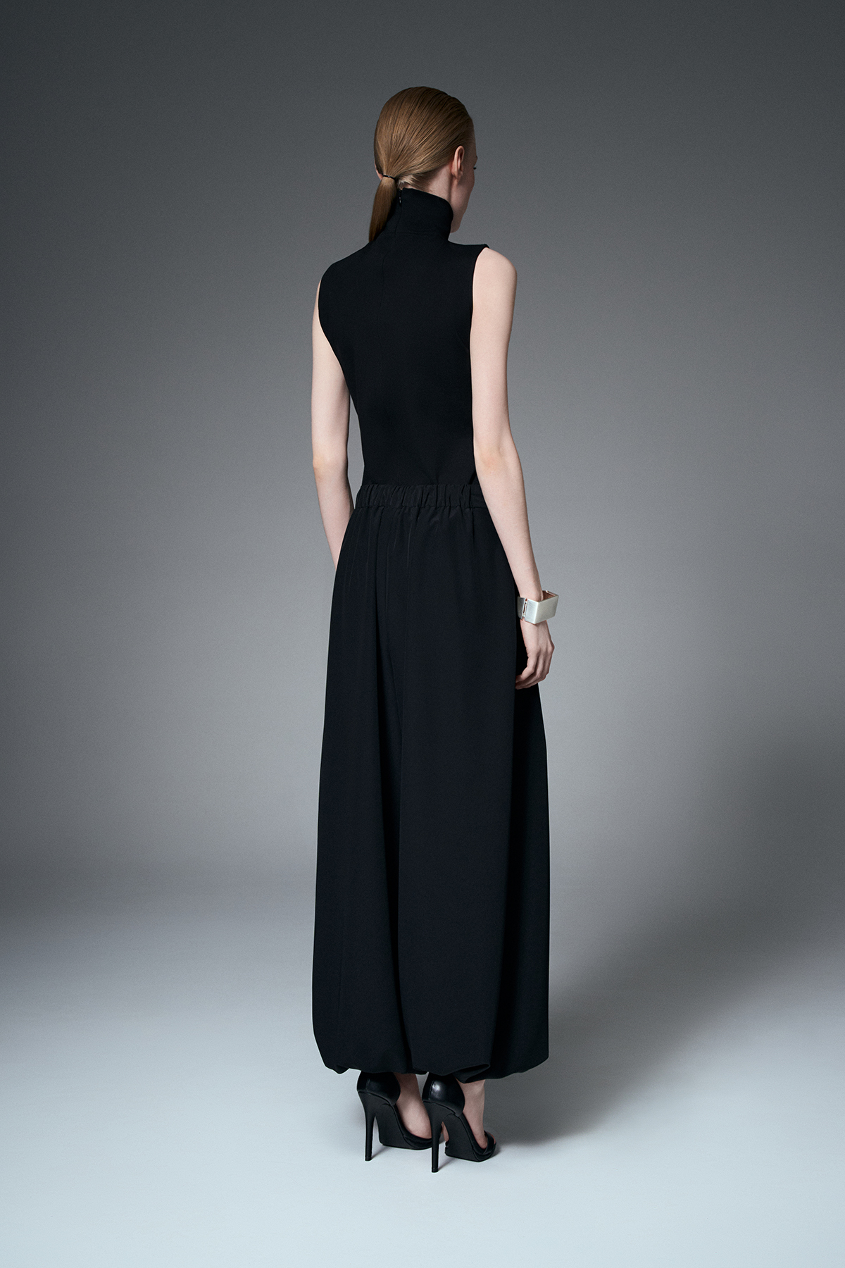 Брюки-аладдины , пол female, цвет black, фото №5