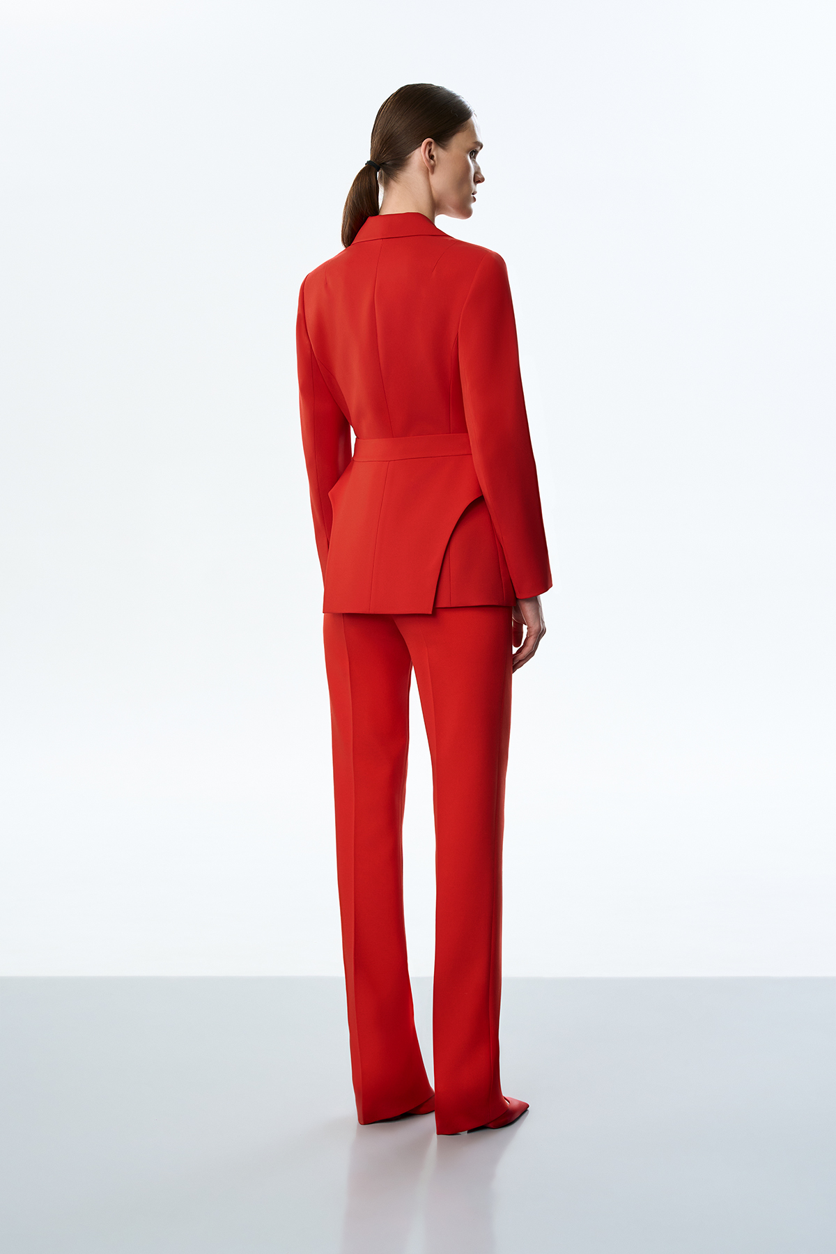 Жакет со съемной деталью VASSA&Co, пол женский, цвет красный, фото №6