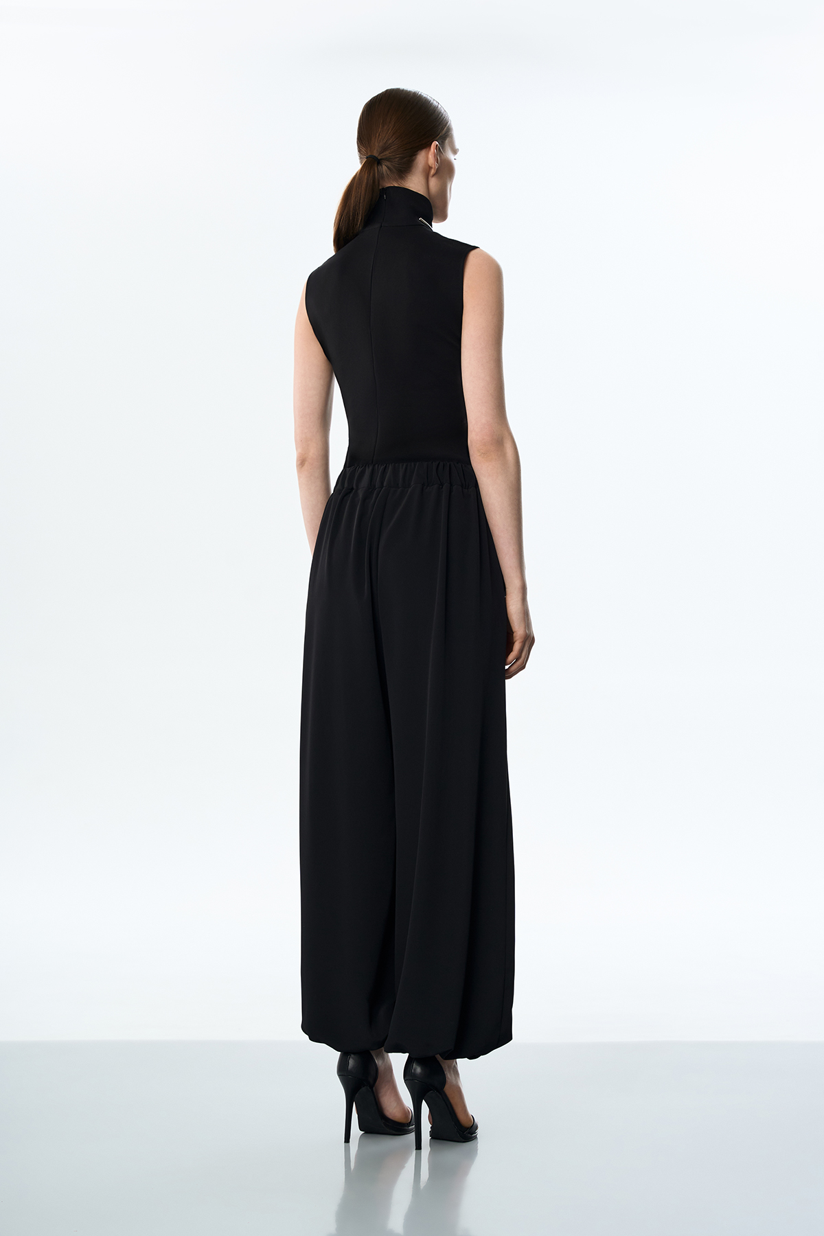 Брюки-аладдины , пол female, цвет black, фото №6