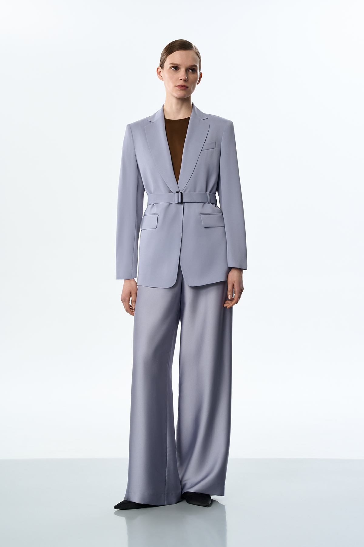 Жакет с облегченной спинкой VASSA&Co, пол женский, цвет голубой, фото №2