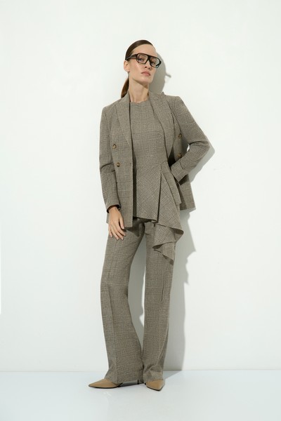 Жилет с акцентной деталью VASSA&Co, пол female, цвет brown, фото №3