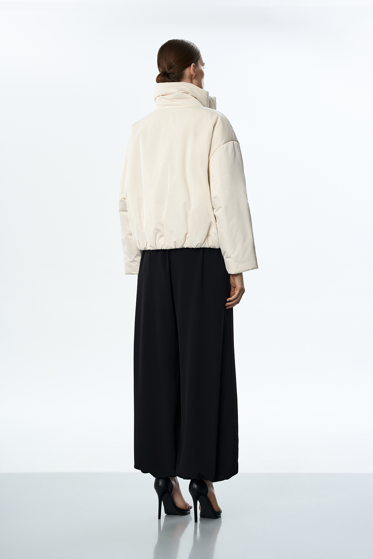 Куртка укороченная VASSA&Co, пол женский, цвет белый, фото №4