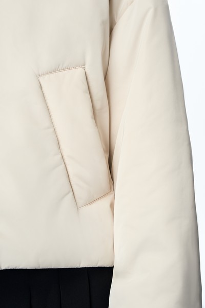 Куртка укороченная VASSA&Co, пол женский, цвет белый, фото №5