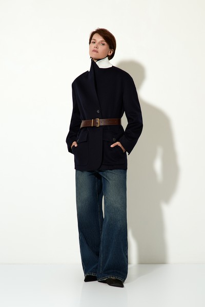 Жакет женский VASSA CODE, пол female, цвет синий, фото №3