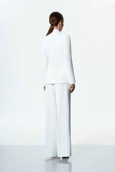 Жакет VASSA&Co, пол женский, цвет белый, фото №3