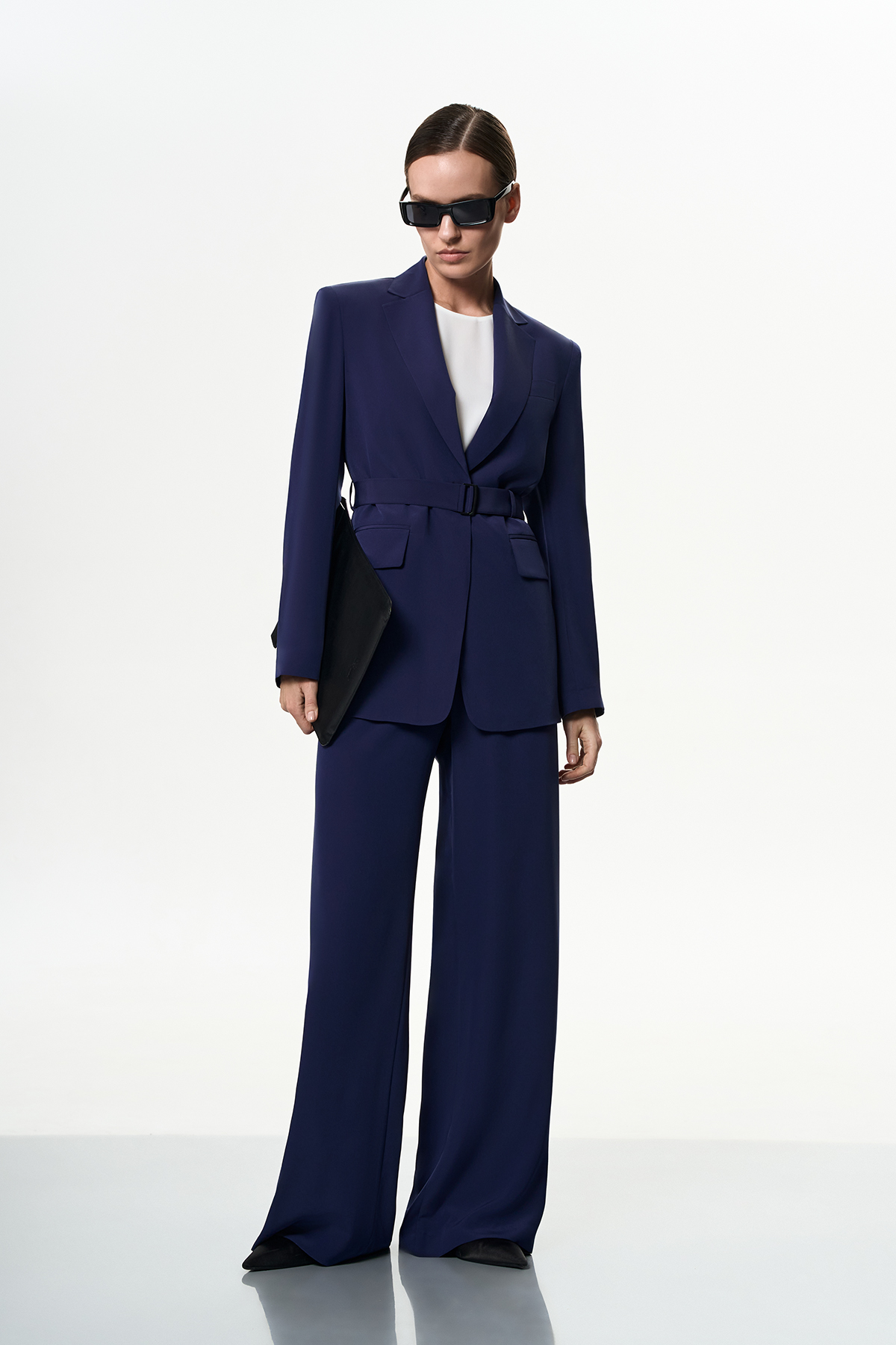 Жакет с облегченной спинкой VASSA&Co, пол женский, цвет синий, фото №2