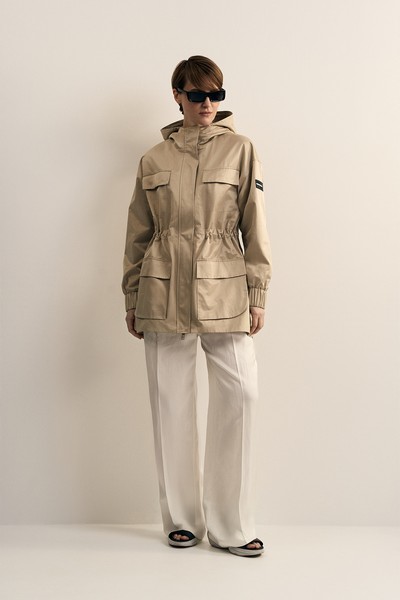 Куртка легкая VASSA CODE, пол женский, цвет коричневый, фото №2