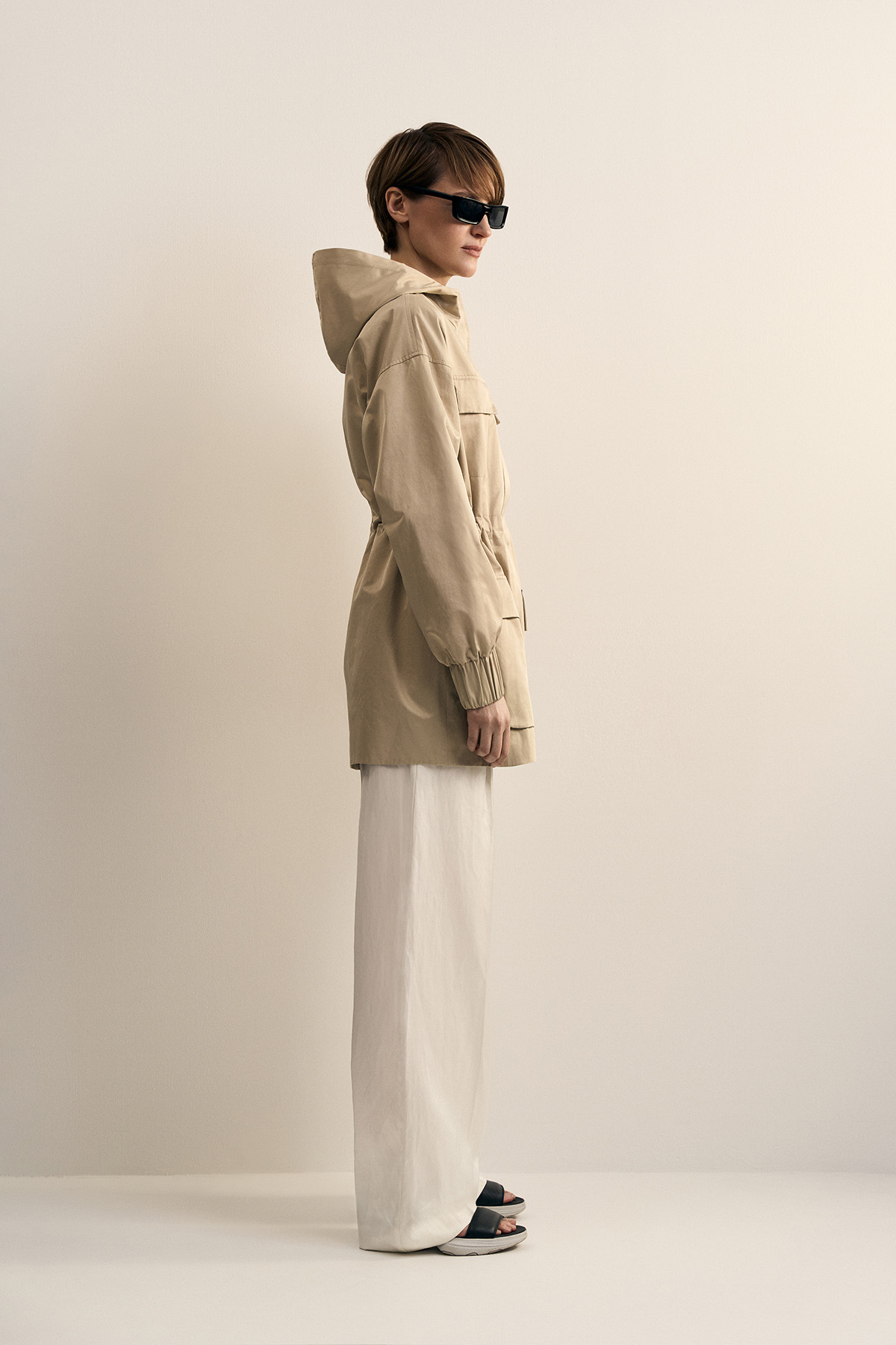 Куртка легкая VASSA CODE, пол female, цвет brown, фото №3